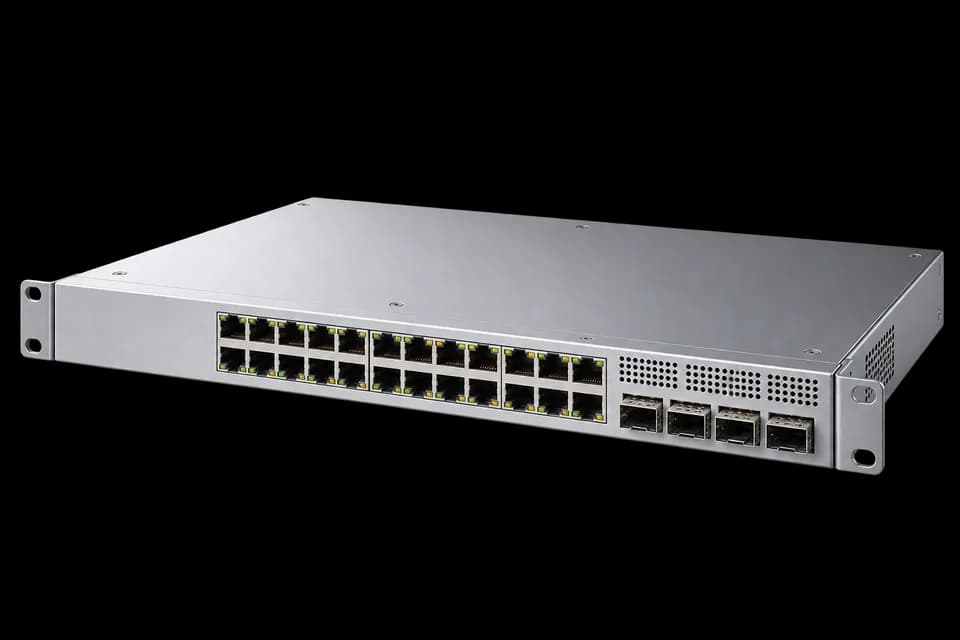 Render minh họa Switch mạng doanh nghiệp